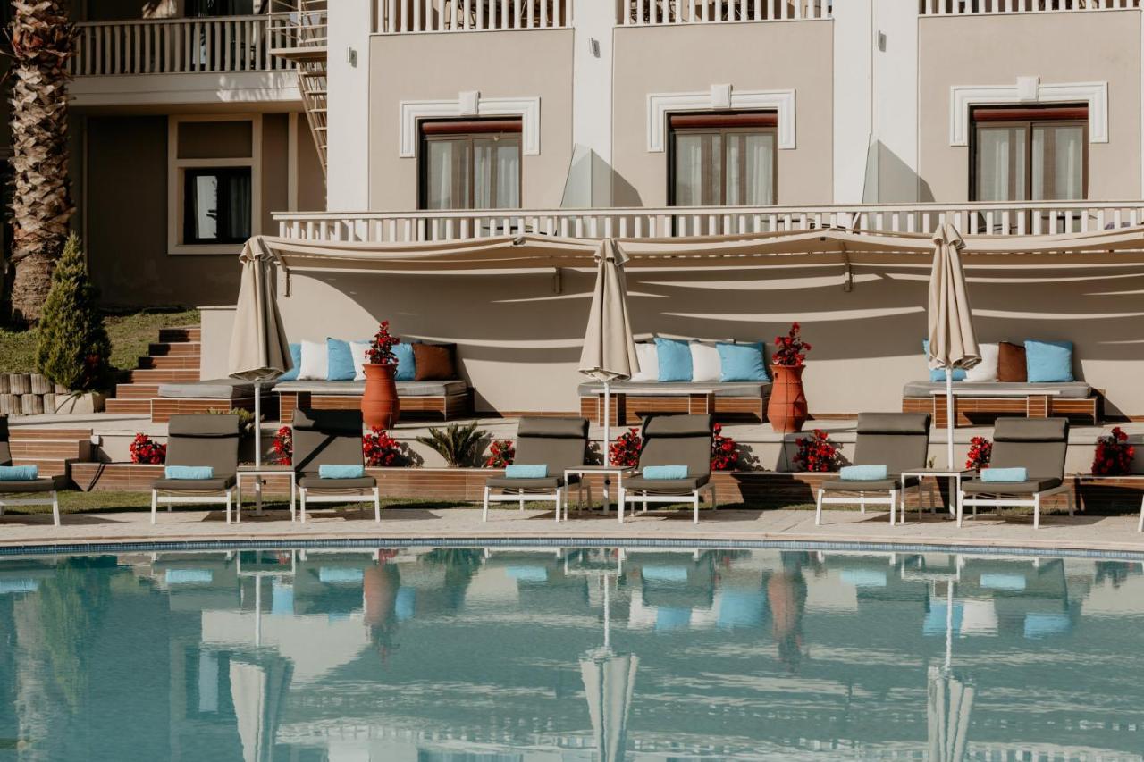 Heaven Hotel Thessaloniki Airport Neon Rysion Bagian luar foto