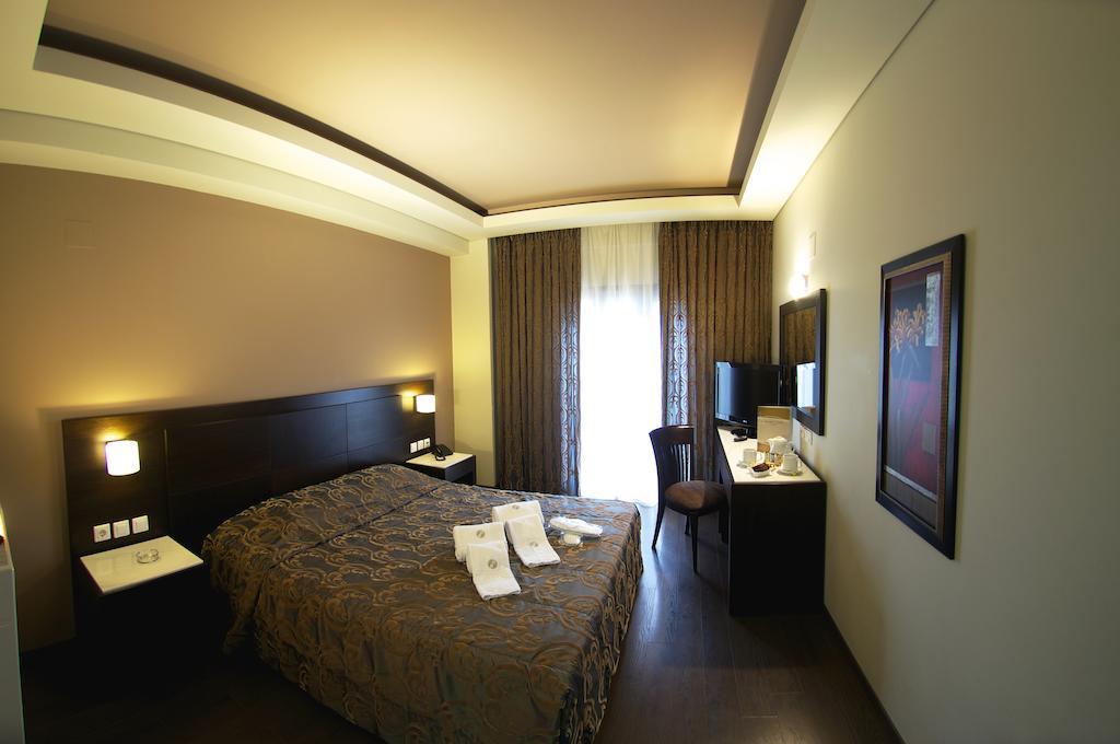 Heaven Hotel Thessaloniki Airport Neon Rysion Bagian luar foto